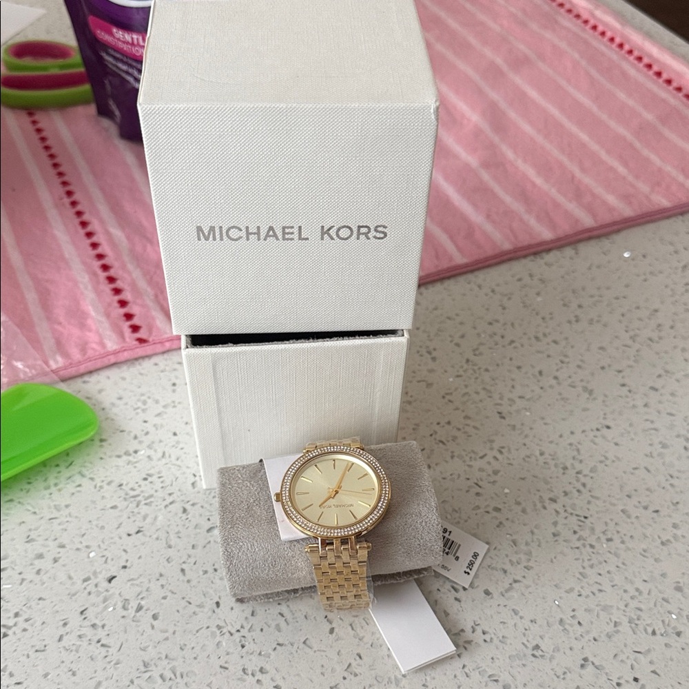 Michael Kors Gold-Tone Watch